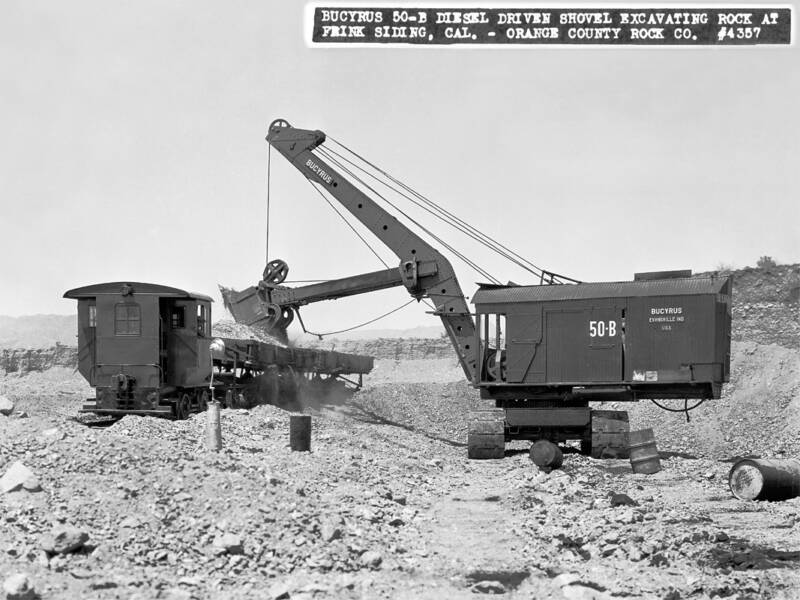 Diesel Shovel - Bucyrus Museum